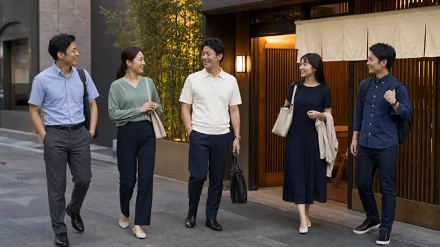 会社の飲み会服装を会場と参加者別に整理したガイド