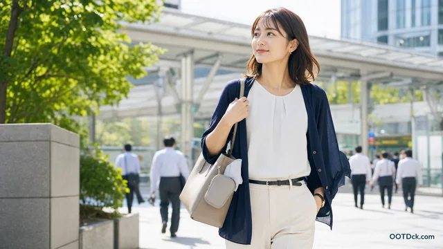 5月のノースリーブ通勤ガイド